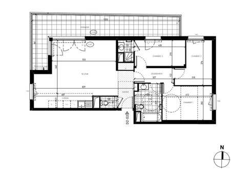 Vente Appartement  Villejuif 575 000 €