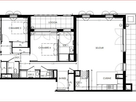 Appartement de prestige Aix en provence 725 000 €