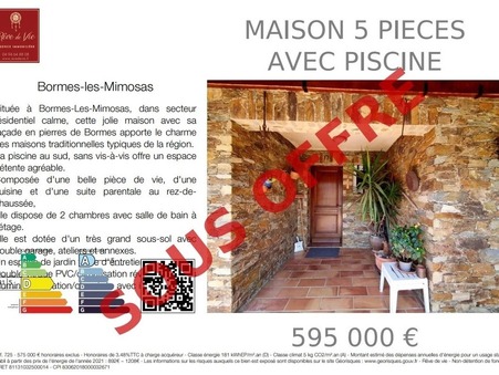 Vente Maison grand standing Bormes les Mimosas 595 000 €