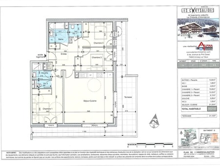 à vendre Appartement de prestige LA CHAPELLE D ABONDANCE 540 000 €