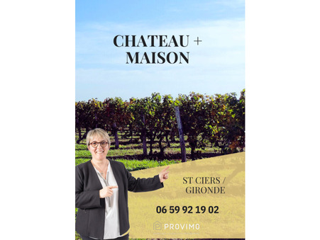 Vente Château  Gironde 1 575 000 €