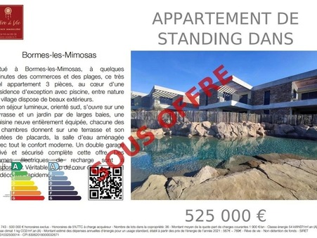 Vente Appartement de luxe Bormes les Mimosas 525 000 €