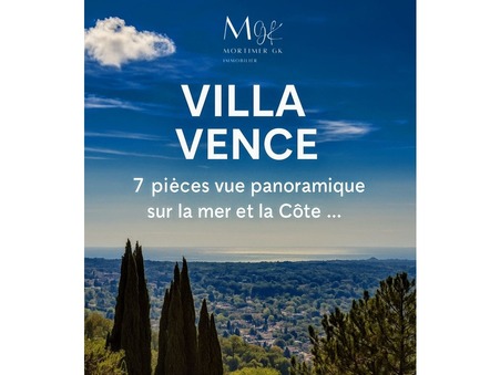 Vente Maison d’exception Alpes maritimes 1 450 000 €