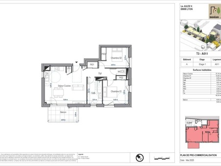 Vente Maison grand standing Lyon 645 000 €